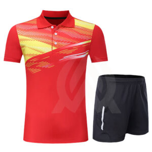Table Tennis Uniform Red