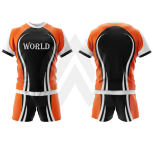 Orange Rugby Uniforms
