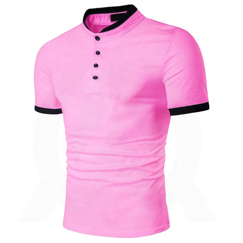 Custom Stiff Collar Polo Shirt at Wholesale or Bulk Options