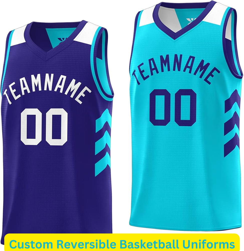 Custom Reversible Basketball Uniforms | North Carolina Basketball Uniforms