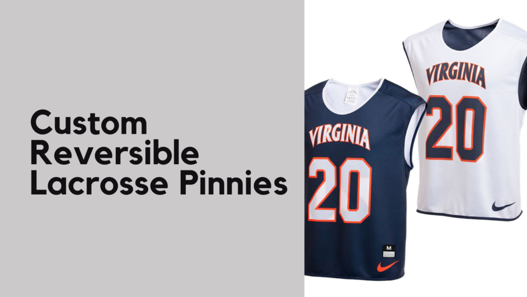 Custom Reversible Lacrosse Pinnies