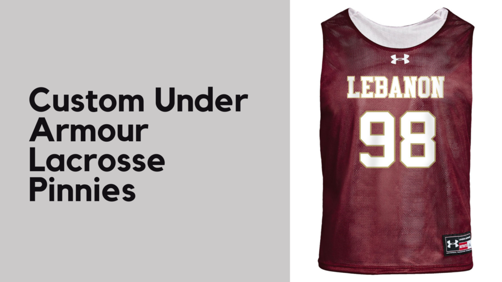 Custom Under Armour Lacrosse Pinnies