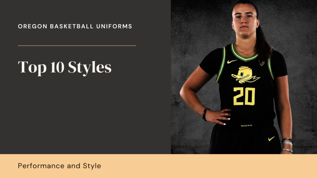 Oregon Basketball Uniforms